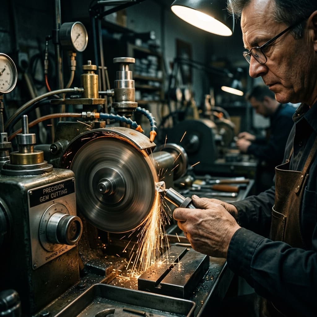 Gem cutting process – 30 years of excellence