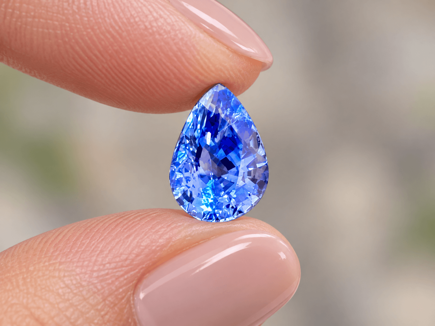 Blue Sapphire - 1.03 ct Vivid Blue Cushion Mixed Cut Ceylon Gemstone from Sri Lanka (LG-314) Blue Sapphire - 1.03 ct Vivid Blue Cushion Mixed Cut Ceylon Gemstone from Sri Lanka (LG-314)
