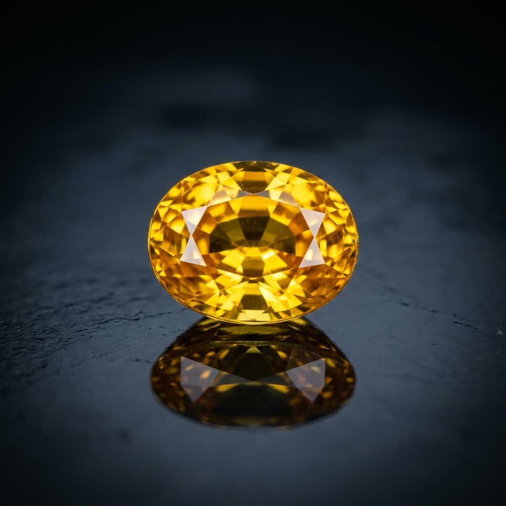 Golden Yellow Sapphire